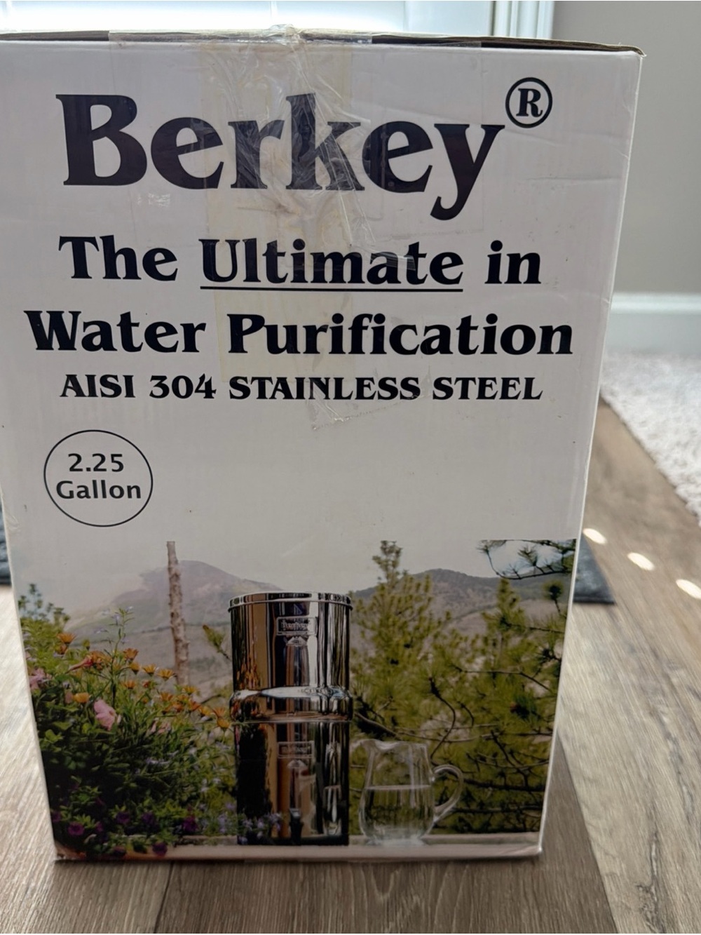 Big Berkey Water Purification Filtration System 2.25 Gallon With Filters New
